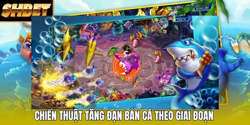 Chiến thuật tăng đạn bắn cá theo giai đoạn Chiến thuật tăng đạn bắn cá theo giai đoạn