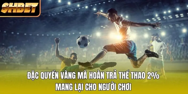 Đặc quyền vàng mà hoàn trả thể thao 2% mang lại cho người chơi Đặc quyền vàng mà hoàn trả thể thao 2% mang lại cho người chơi