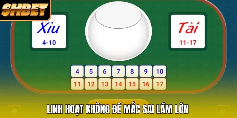 Linh hoạt không để mắc sai lầm lớn Linh hoạt không để mắc sai lầm lớn