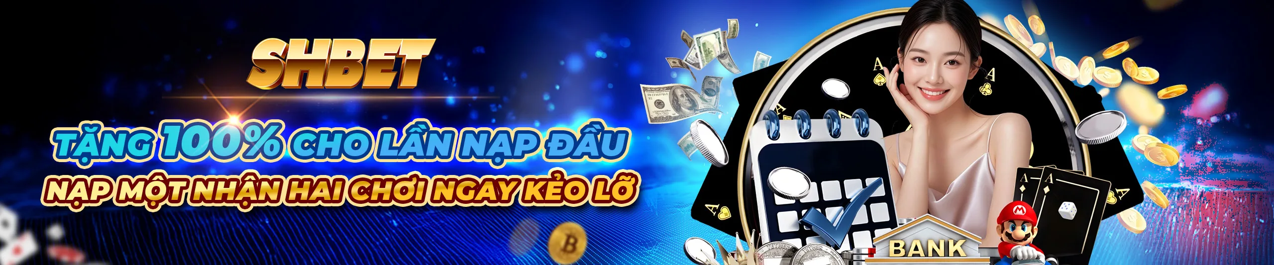1 SHBET SHBET Khuyến Mãi Nhân Đôi Khi Nạp Đầu
